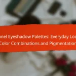 Chanel Eyeshadow Palettes: Everyday Looks, Color Combinations and Pigmentation