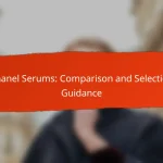 Chanel Serums: Comparison and Selection Guidance